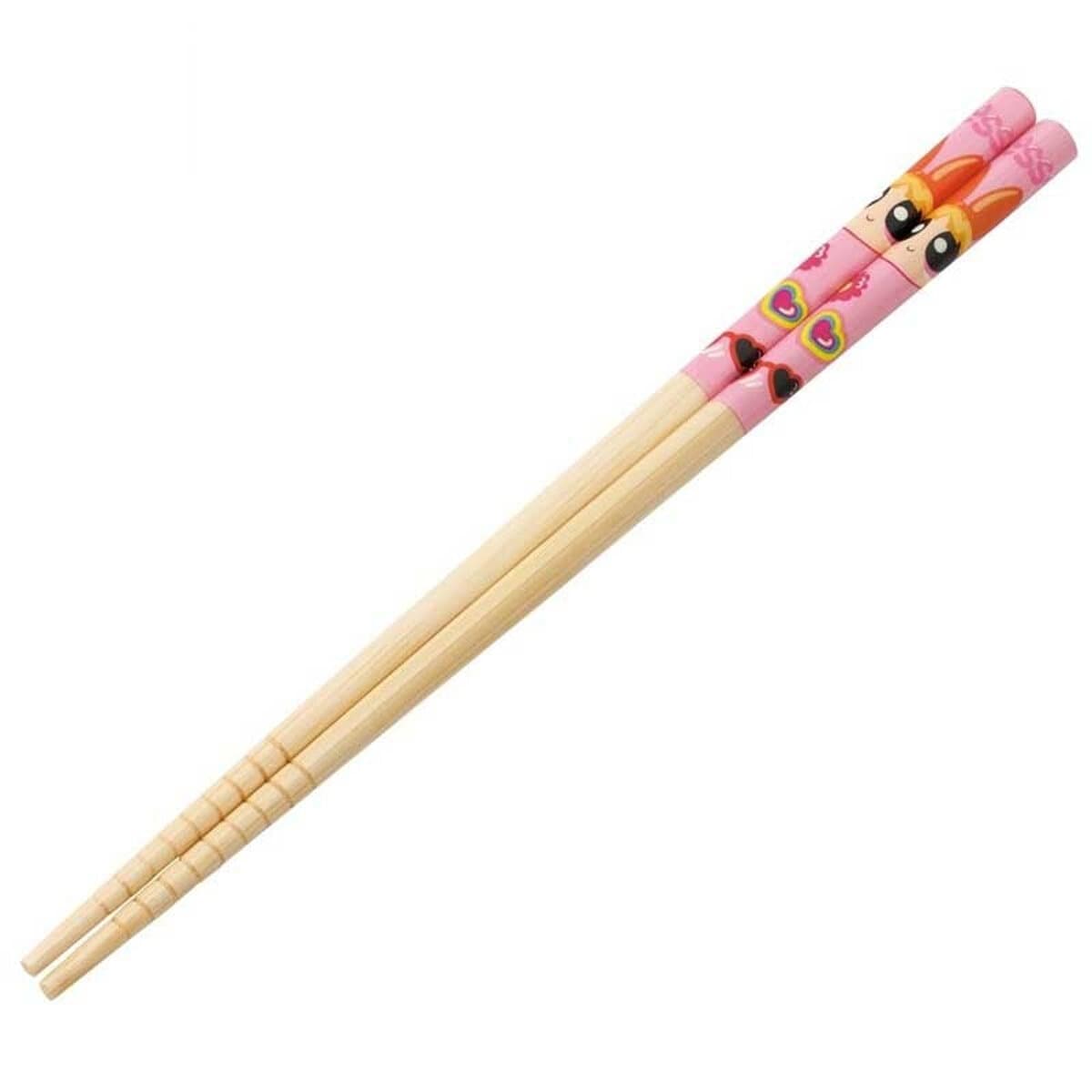 Ätpinnar i bambu - Powerpuff Girls Blossom 21 cm