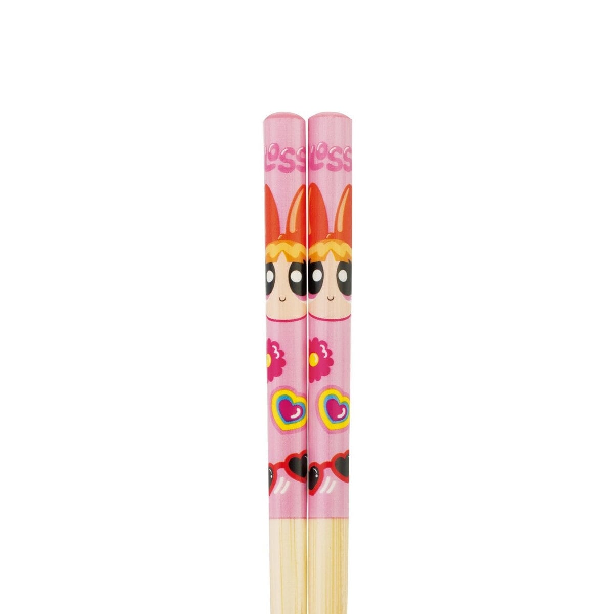 Ätpinnar i bambu - Powerpuff Girls Blossom 21 cm