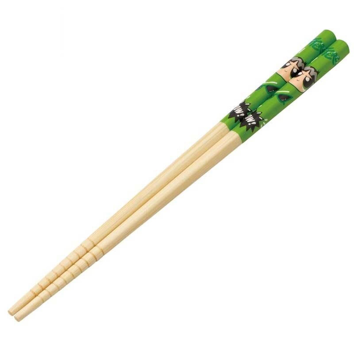 Ätpinnar i bambu - Powerpuff Girls Buttercup 21 cm