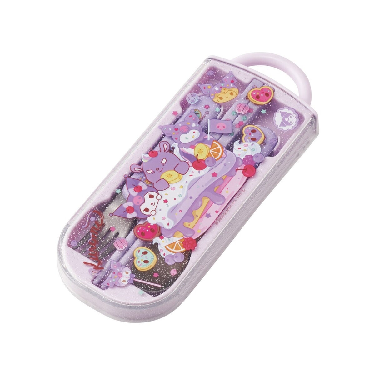 Bestickset med fodral - Kuromi Fancy Snacks Sweets