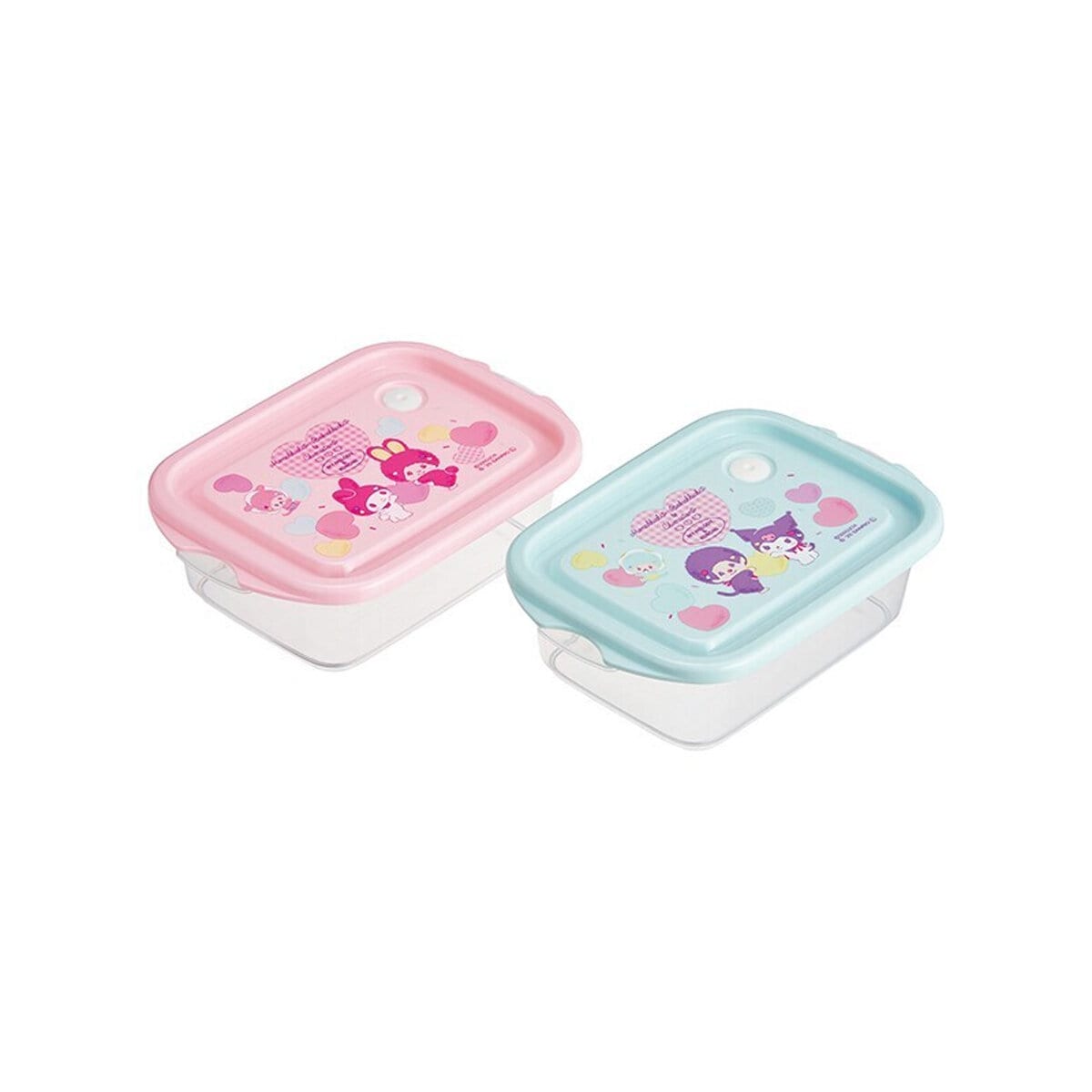2-pack förvaringslådor - Monchhichi 500 ml