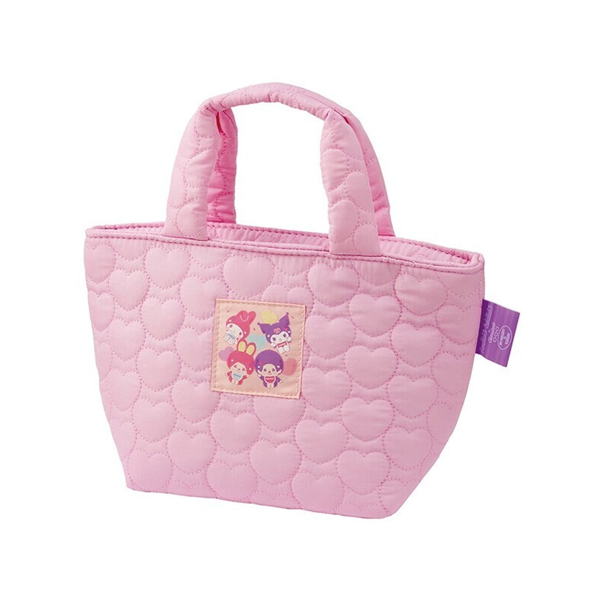 Quiltad Lunch Bag - Monchhichi x My Melody & Kuromi