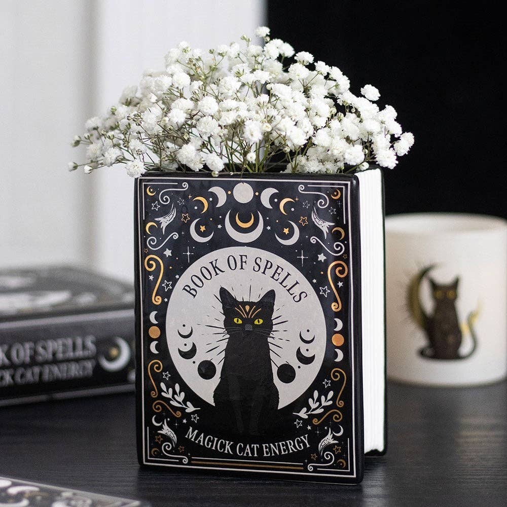 Svart kattvas - Magick Book