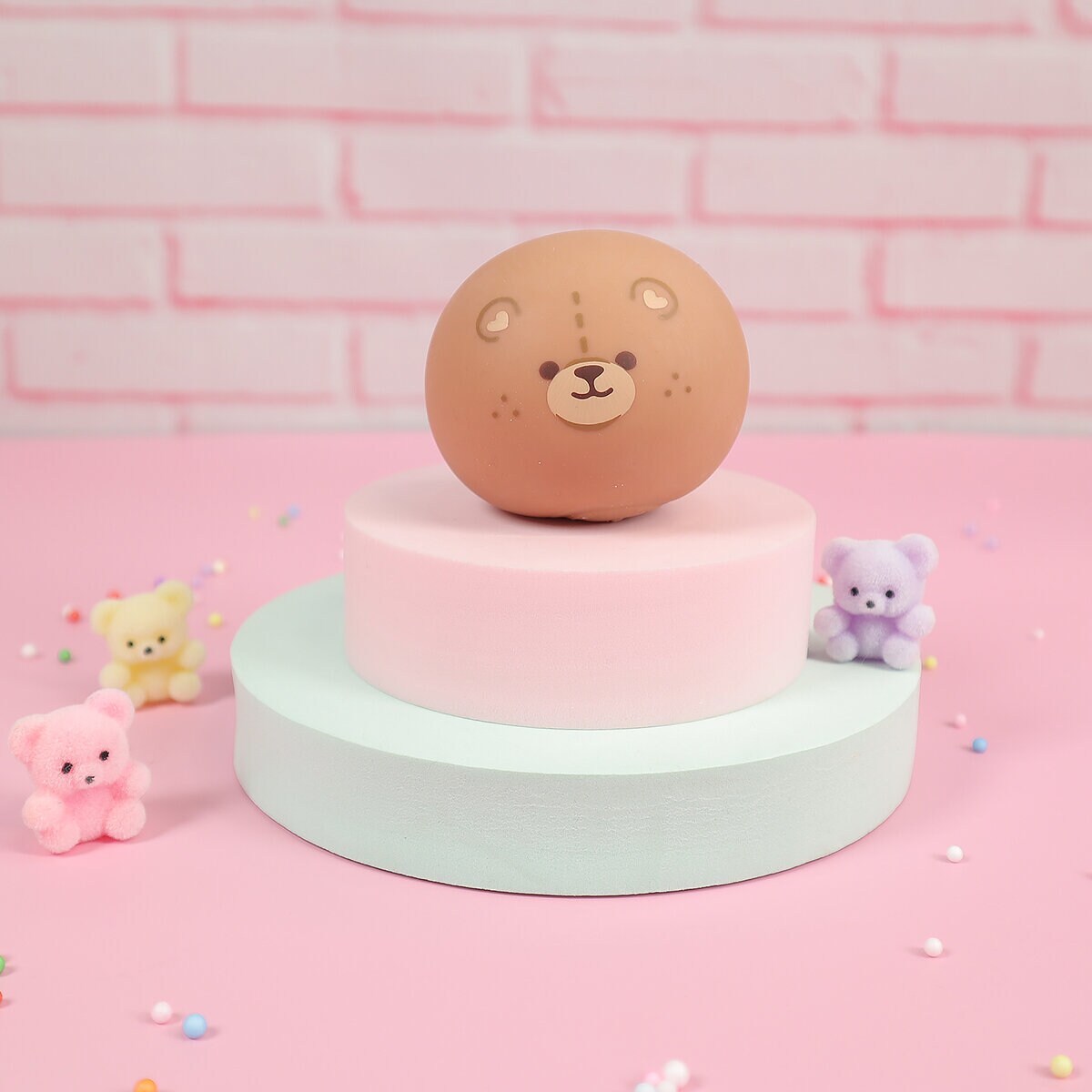 Caramel Bear squishyboll