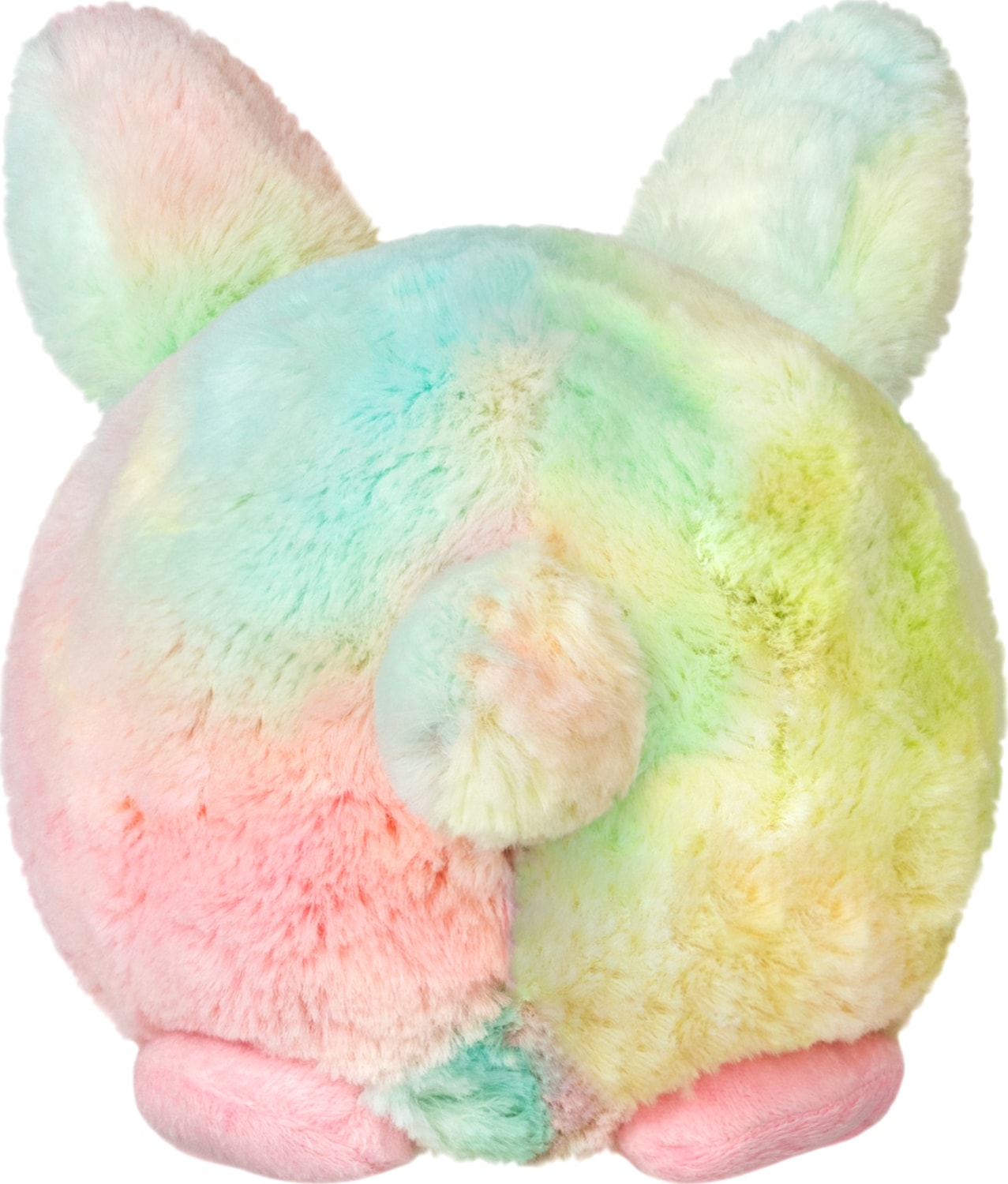 Squishable Snugglemi Snackers Fluffy Bunny - Pastel Tie Dye