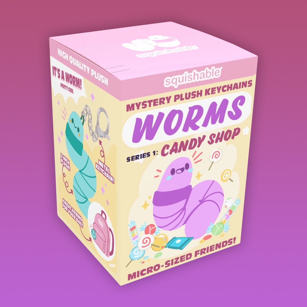 Squishable Worms Micro Blind Box - Candy Shop