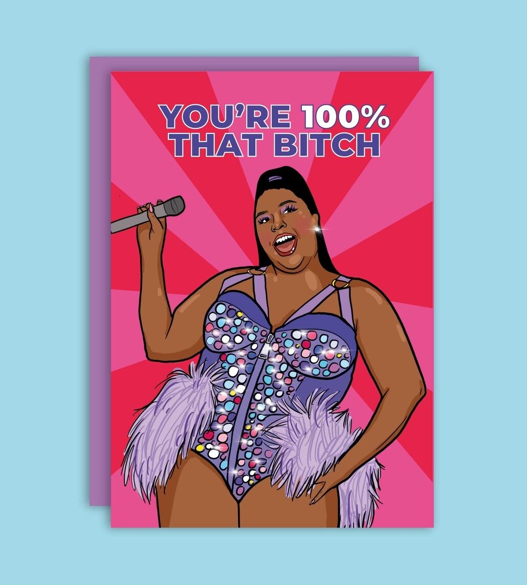 Kort med kuvert - That Bitch Greeting Card