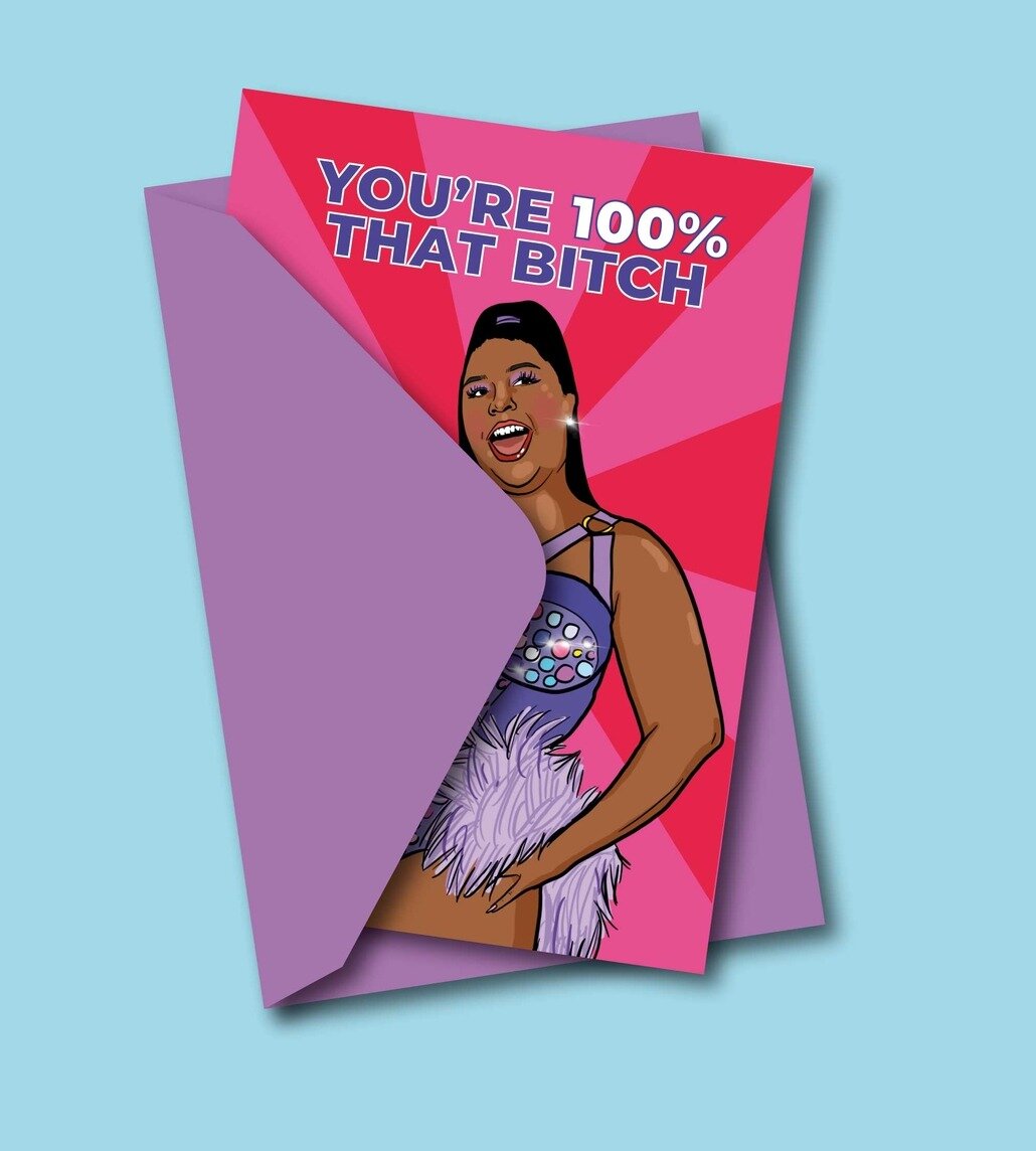 Kort med kuvert - That Bitch Greeting Card