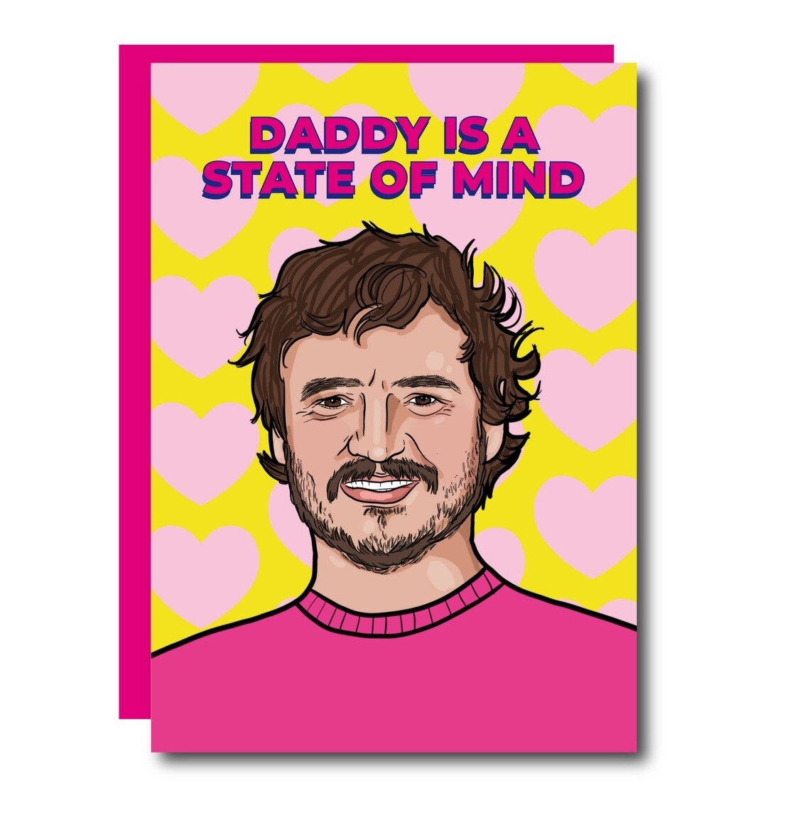 Kort med kuvert - Daddy Is A State of Mind