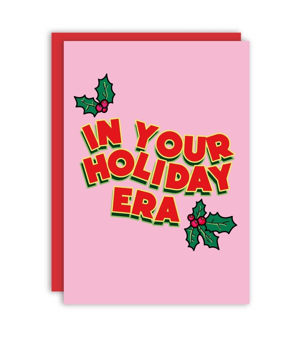 Kort med kuvert - In Your Holiday Era