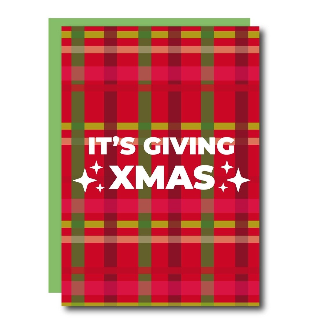Kort med kuvert - It´s Giving Xmas