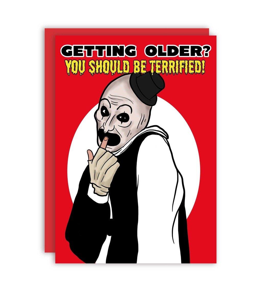 Kort med kuvert - You Should Be Terrified