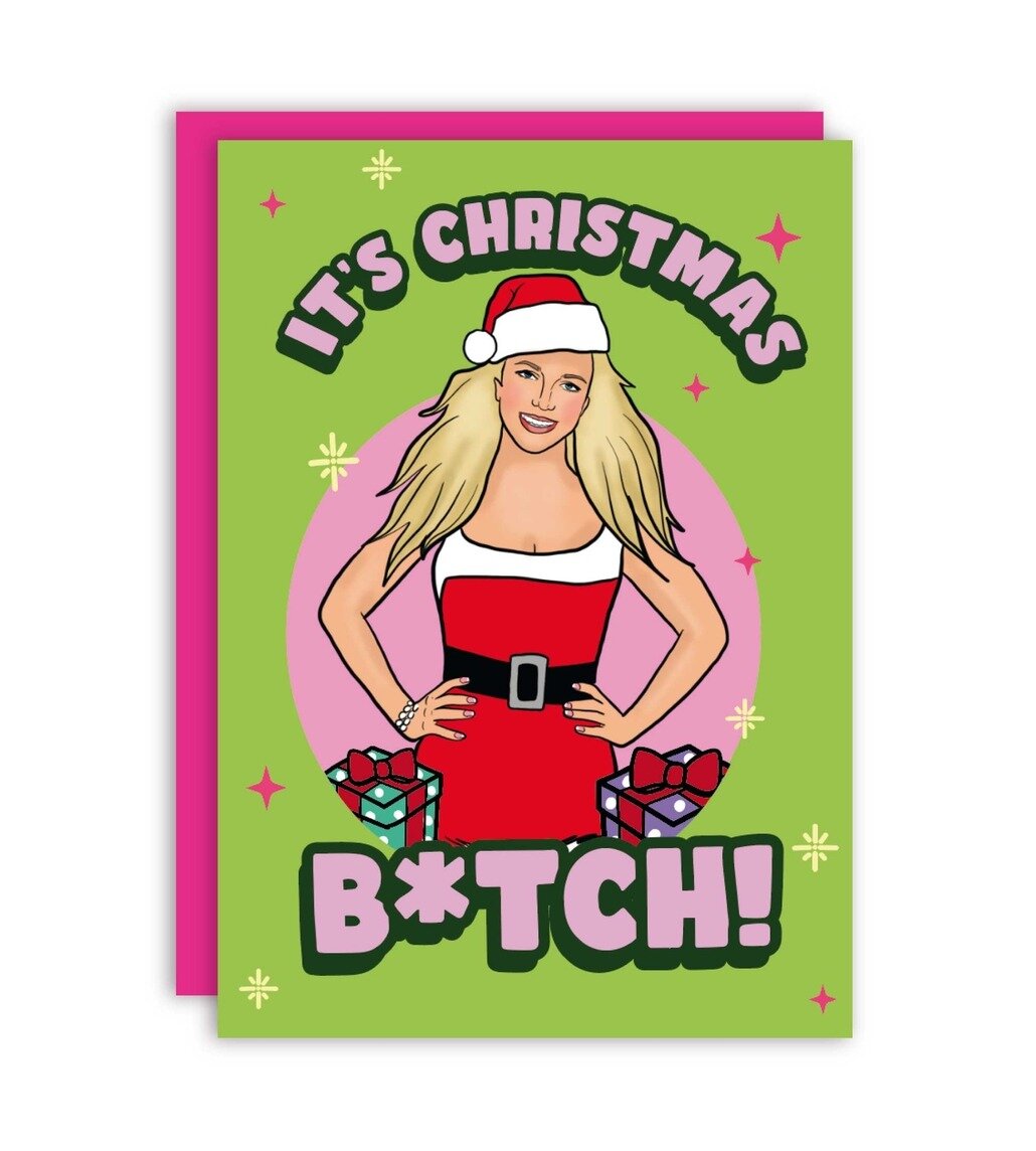 Kort med kuvert - It´s Xmas Bitch