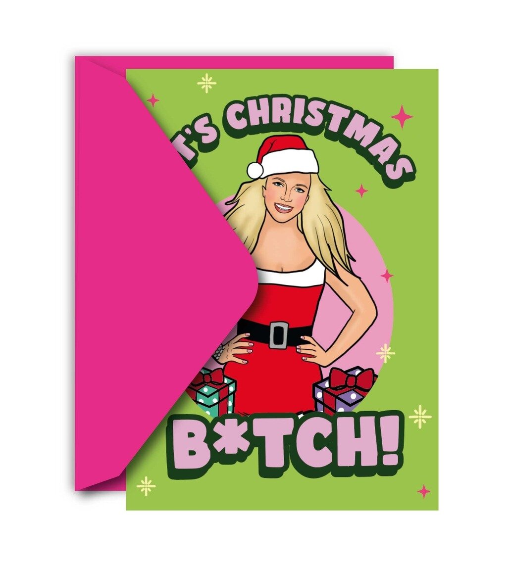Kort med kuvert - It´s Xmas Bitch