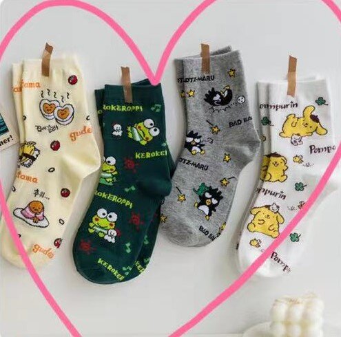 Mörkgröna strumpor Keroppi