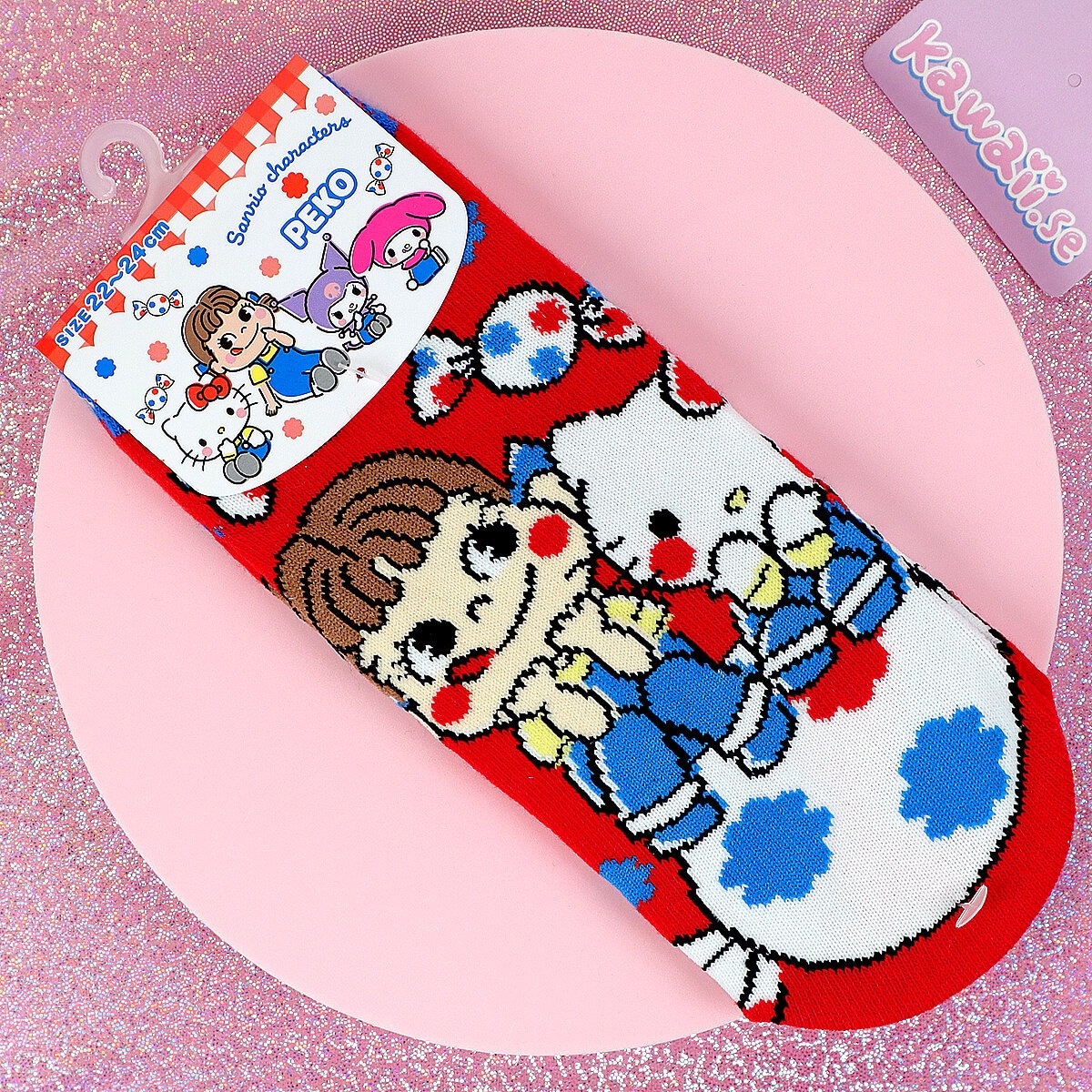 Peko-chan x Hello Kitty-strumpor