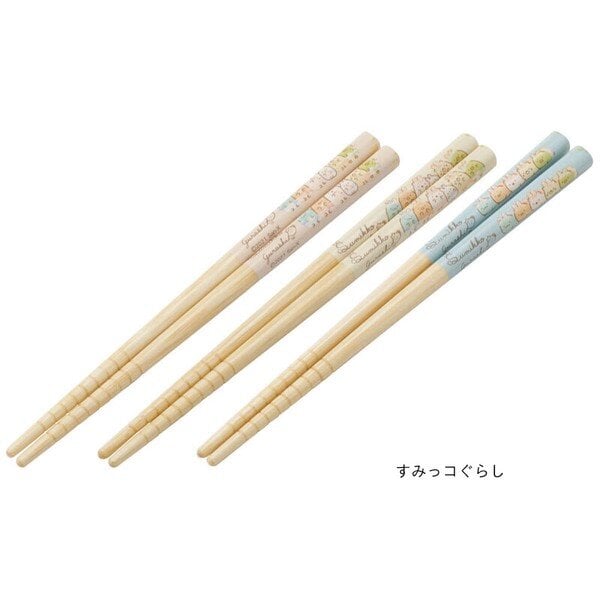 3-pack Bambu-ätpinnar i barnstorlek, Sumikko Gurashi