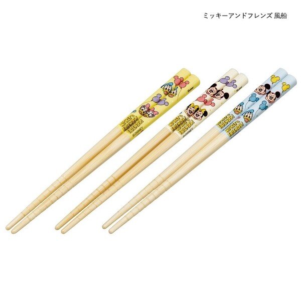 3-pack Bambu-ätpinnar i barnstorlek, Mickey & Friends