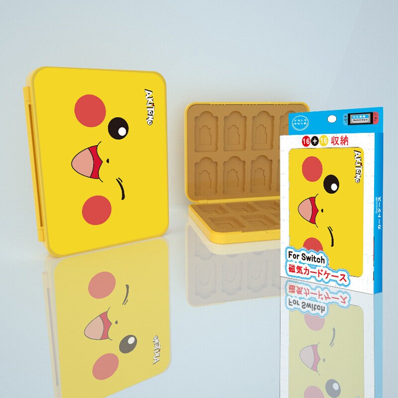 Pikachu spelförvaring till Switch