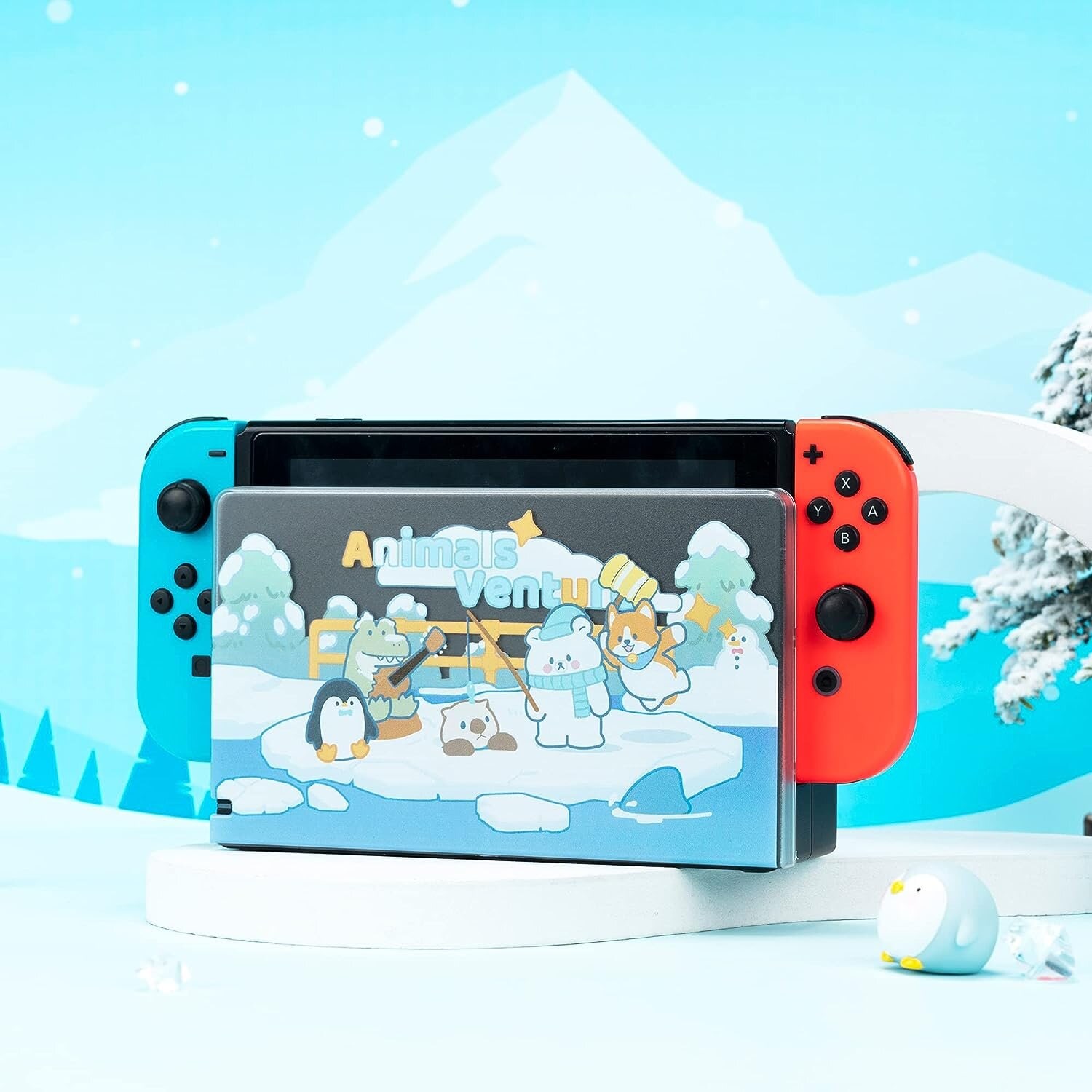 Animals Venture Dock Cover Nintendo Switch (0747)