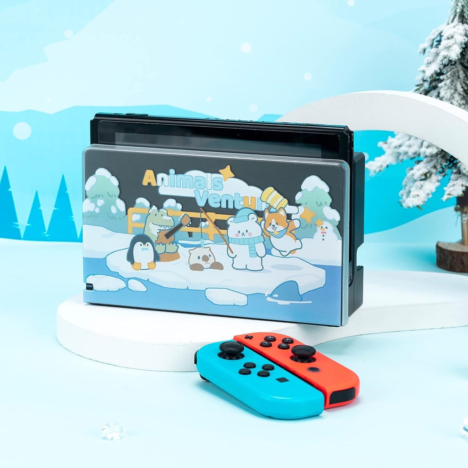 Animals Venture Dock Cover Nintendo Switch (0747)