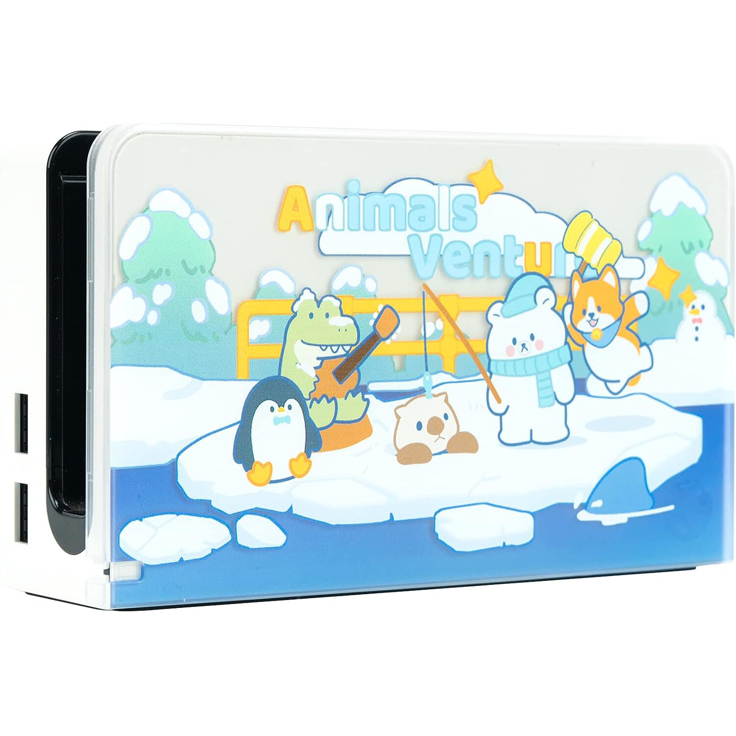 Animals Venture Dock Cover Nintendo Switch OLED (0754)