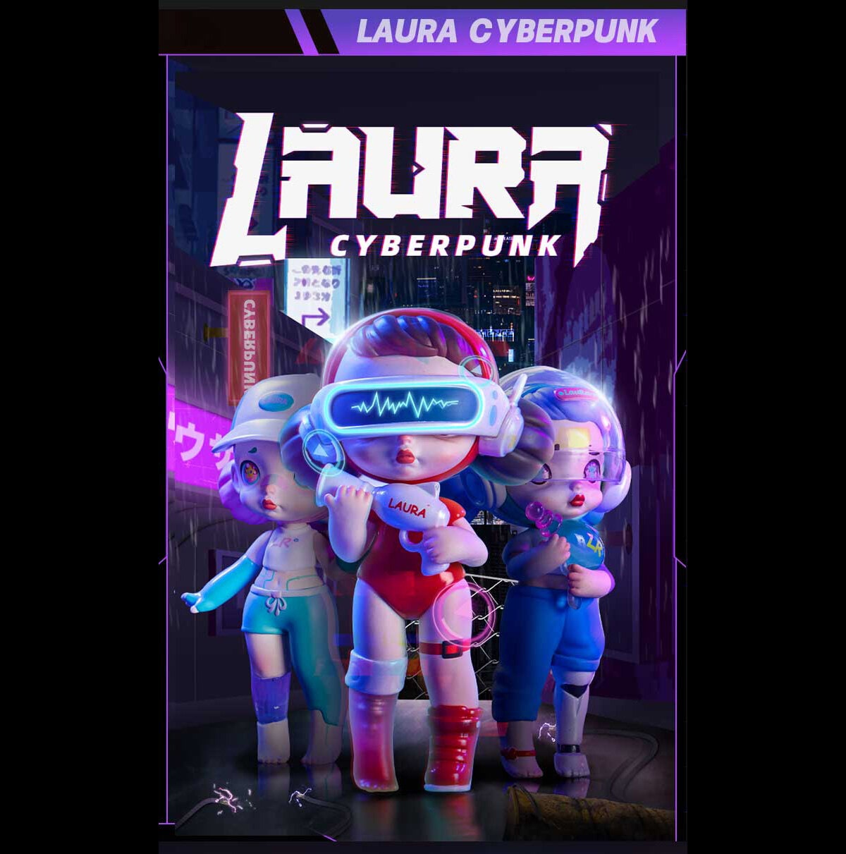 Laura Cyberpunk - Blindbox