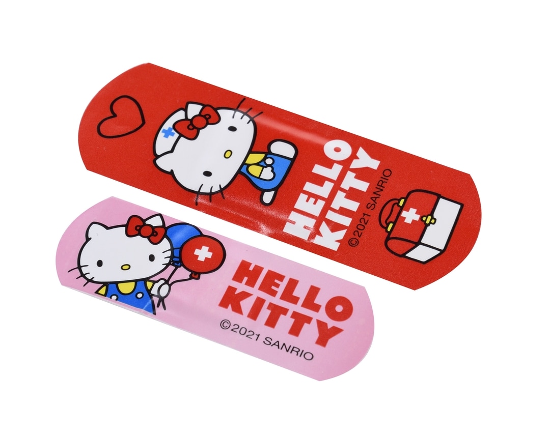 Hello Kitty-plåster, 24-pack i plåtask