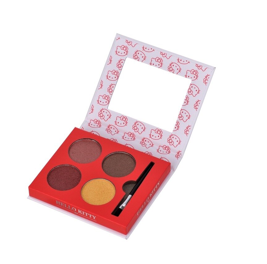 Hello Kitty Eyeshadow Palette + Brush & Mirror
