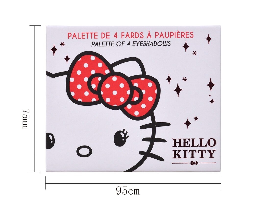Hello Kitty Eyeshadow Palette + Brush & Mirror