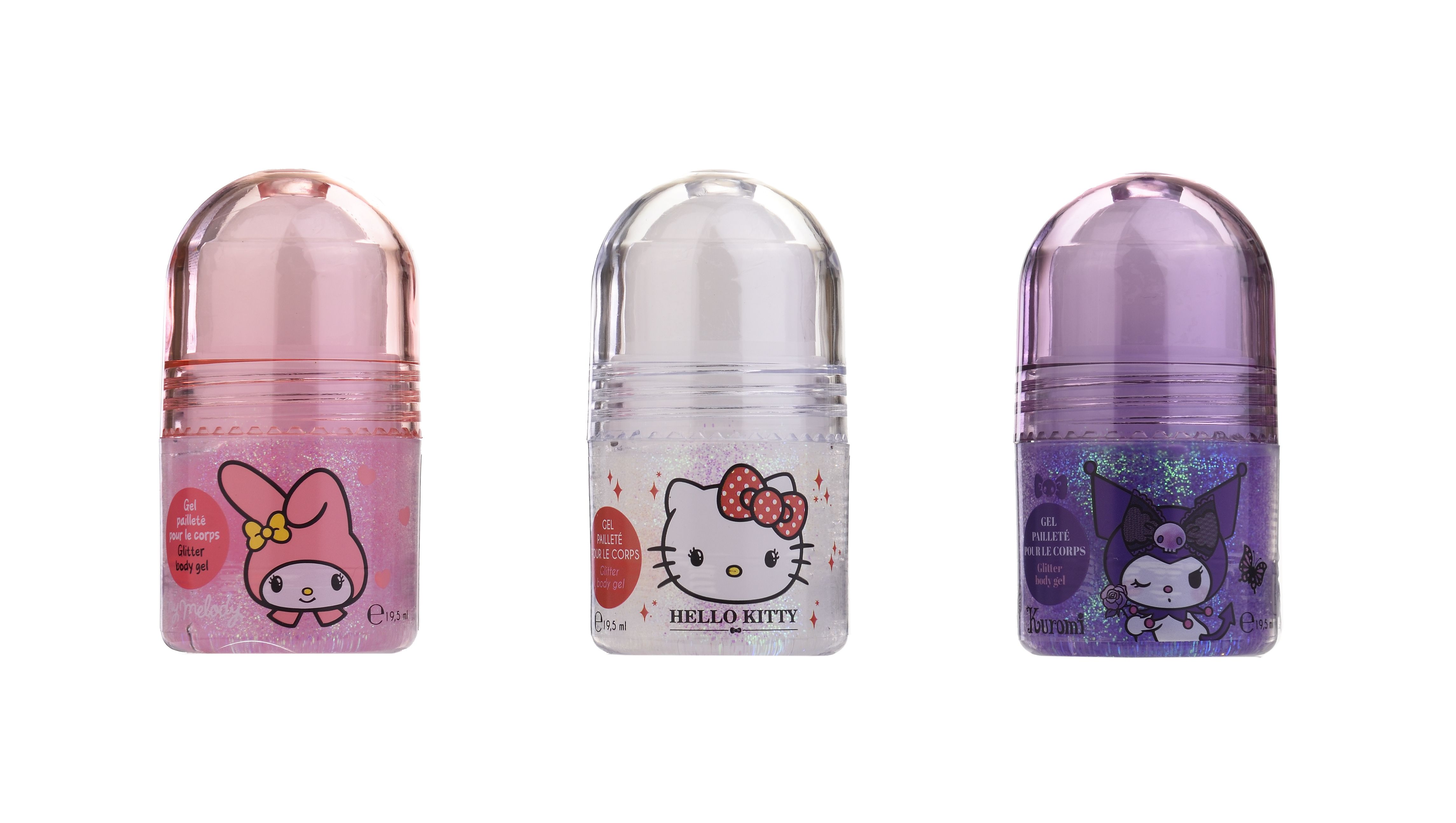 Hello Kitty & Friends - Body Glitter gels