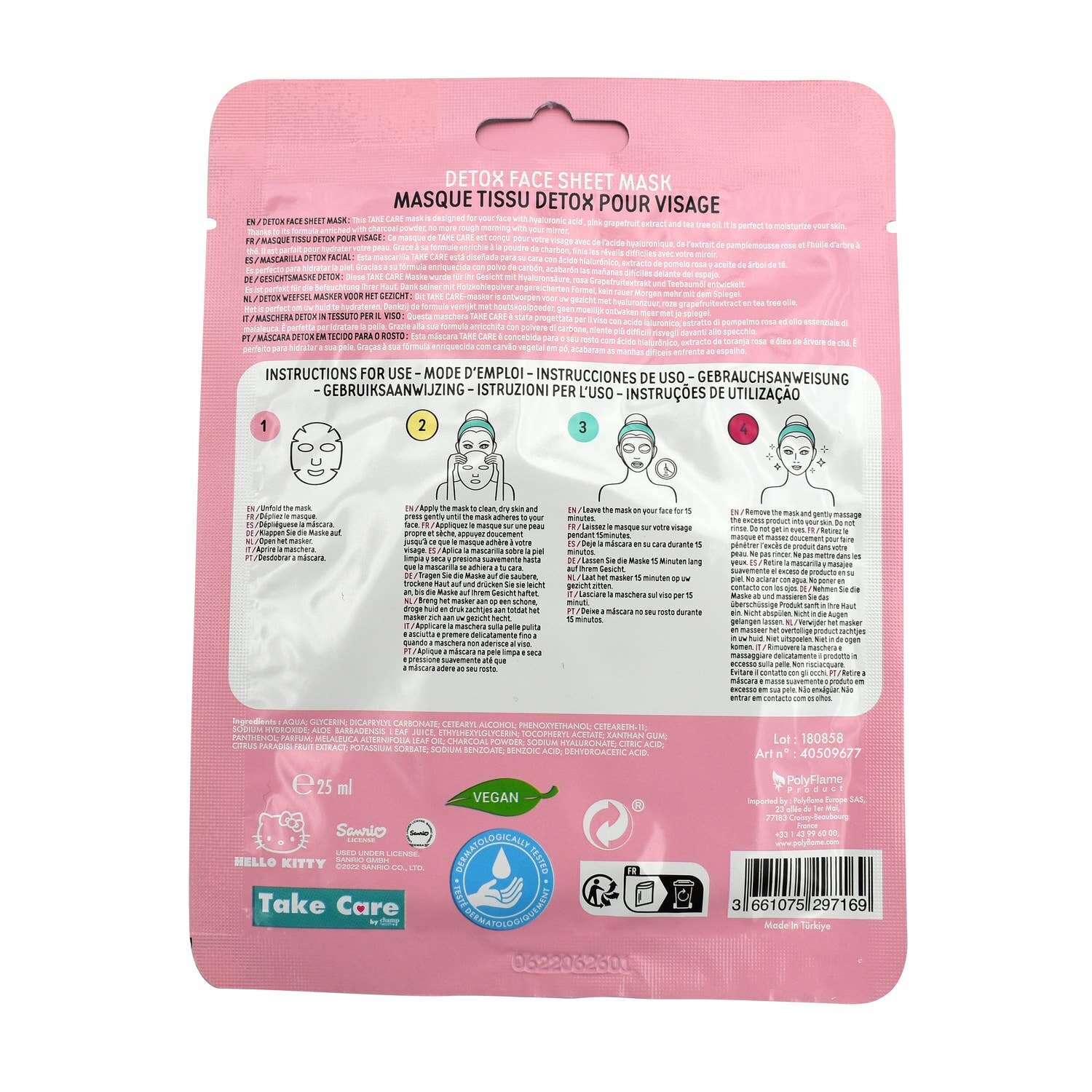 Hello Kitty Detox ansiktsmask