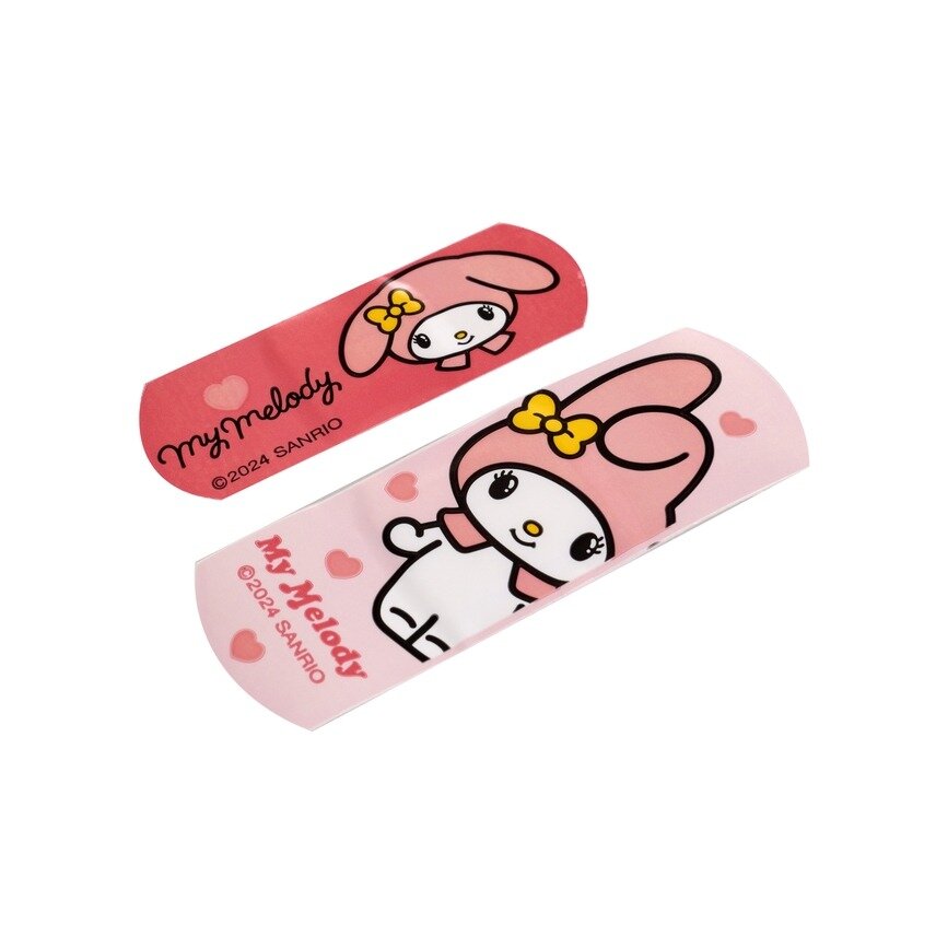 My Melody-plåster, 24-pack i plåtask