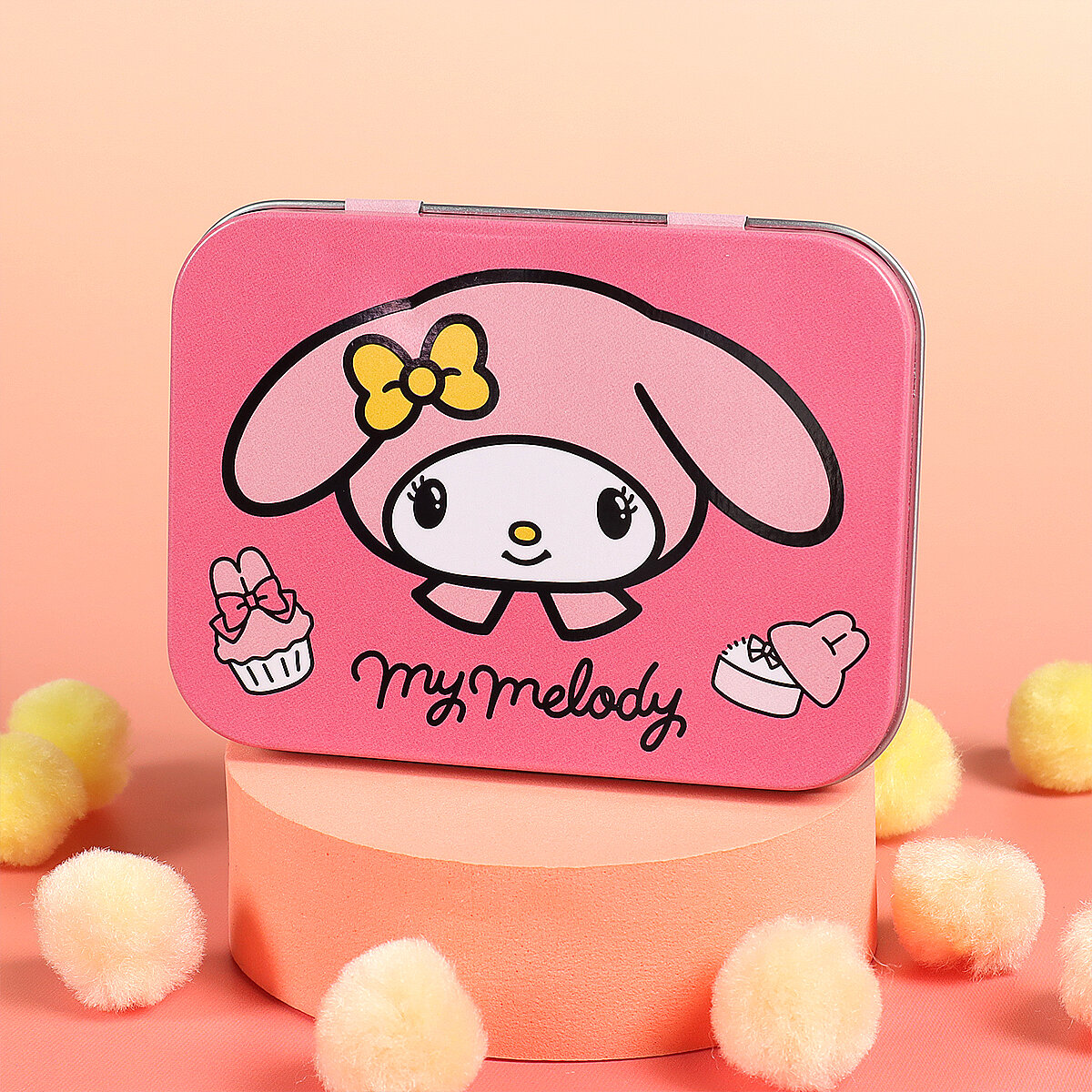 My Melody-plåster, 24-pack i plåtask