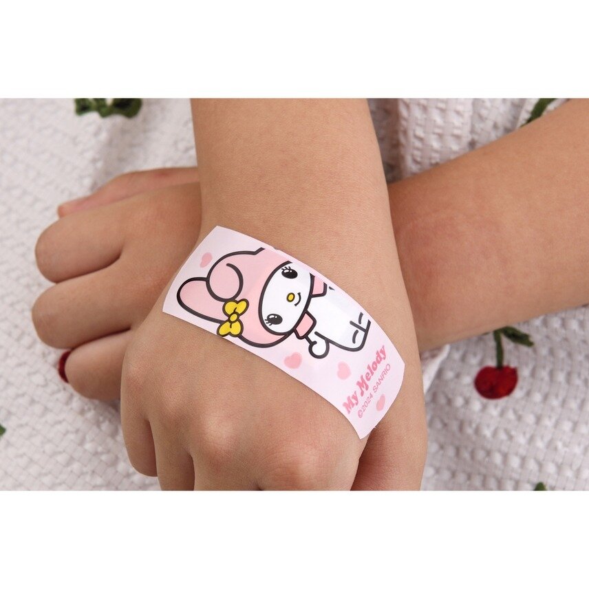 My Melody-plåster, 24-pack i plåtask