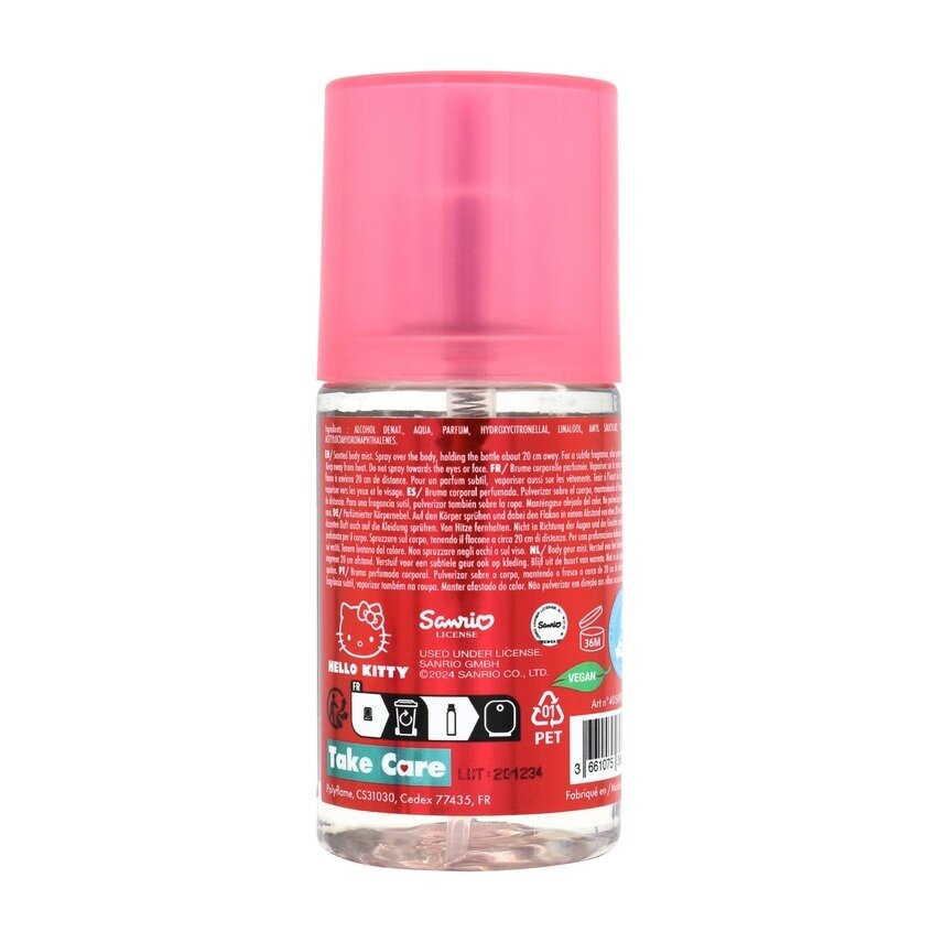 Hello Kitty Body Mist, Kiss Vibes 75ml