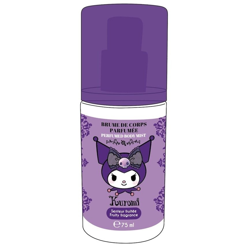 Kuromi Body Mist, Fruity Scent 75ml