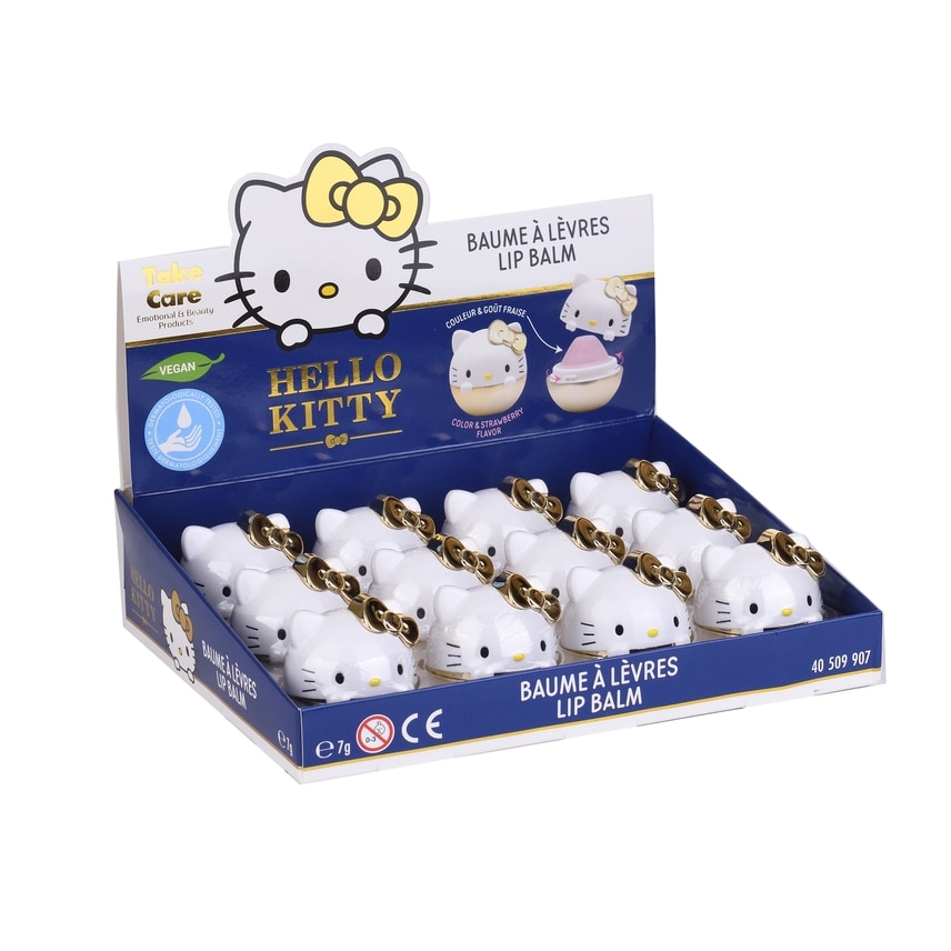 3D Gold Hello Kitty Lip Balm