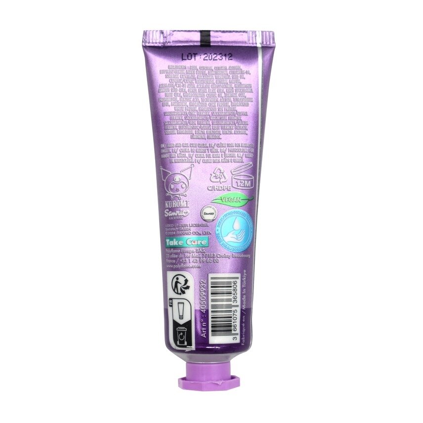 Kuromi moisturizing hand cream