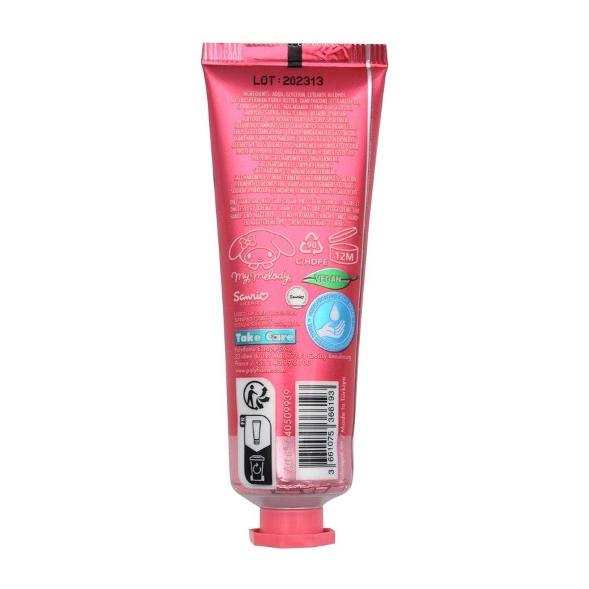 My Melody moisturizing hand cream