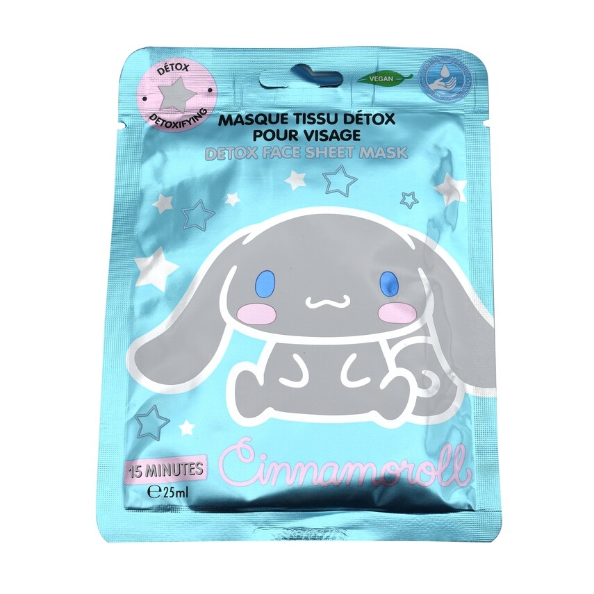 Cinnamoroll detox face sheet mask