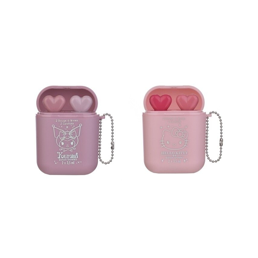 Kuromi x Hello Kitty Earphone Case Liquid Lipstick