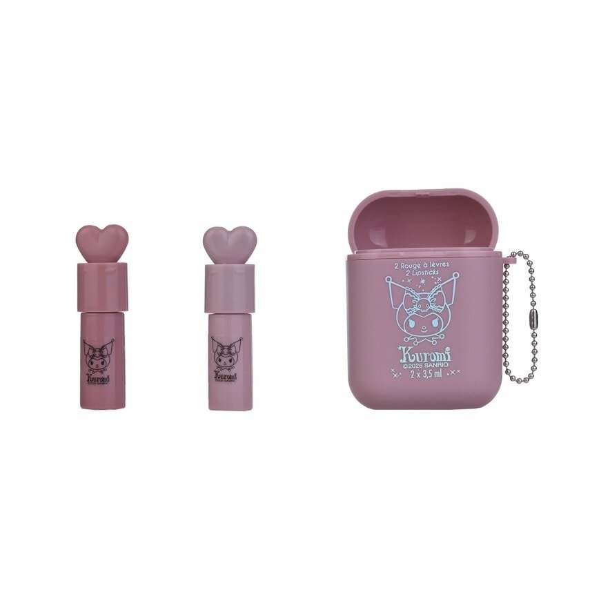 Kuromi x Hello Kitty Earphone Case Liquid Lipstick
