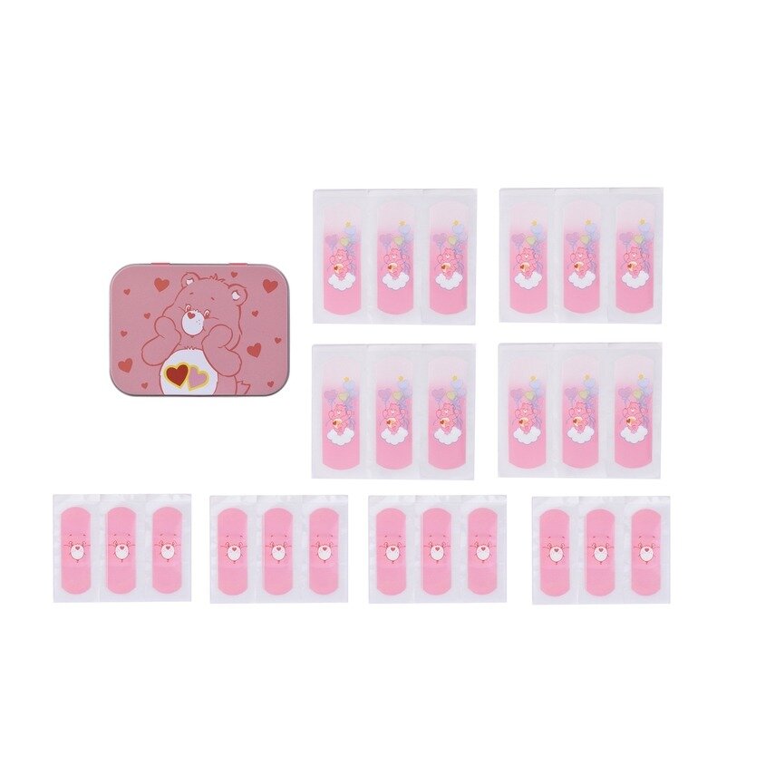 Care Bears-plåster, 24-pack i plåtask