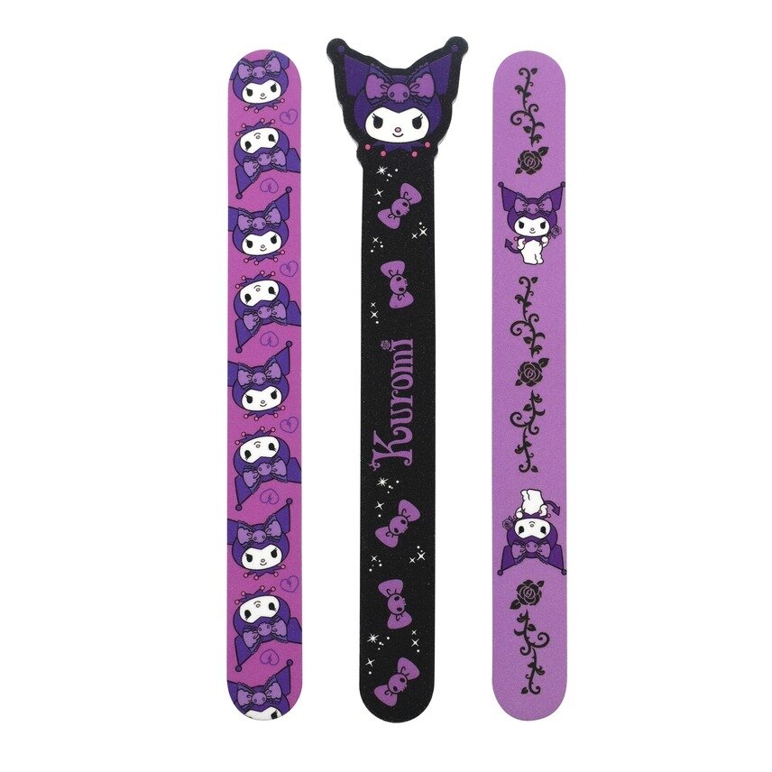 Kuromi nagelfilar, 3-pack