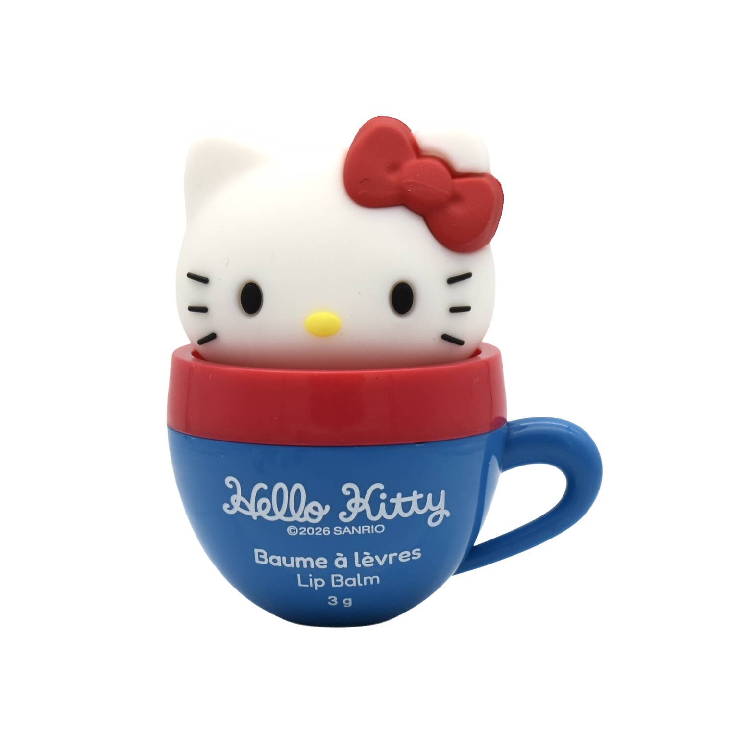 Hello Kitty & Friends läppbalsam i kopp 3 g