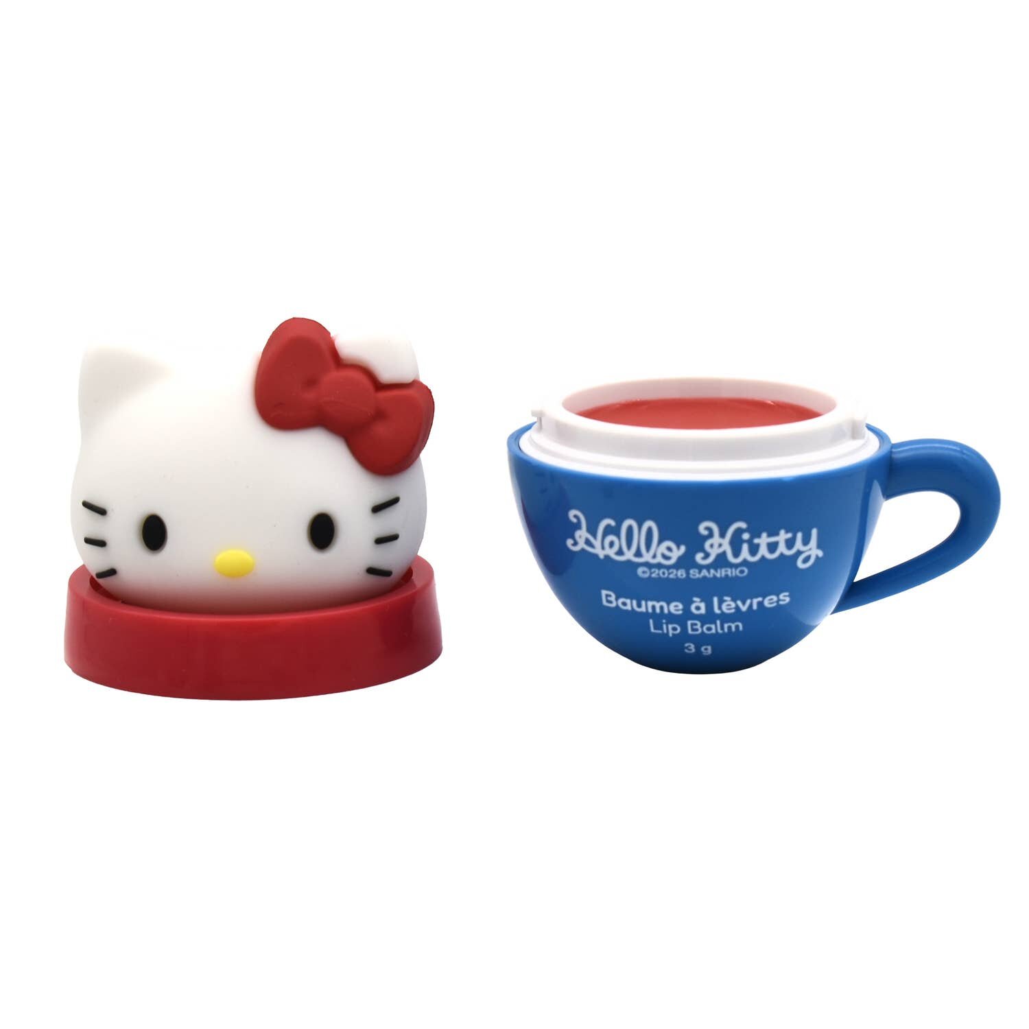 Hello Kitty & Friends läppbalsam i kopp 3 g