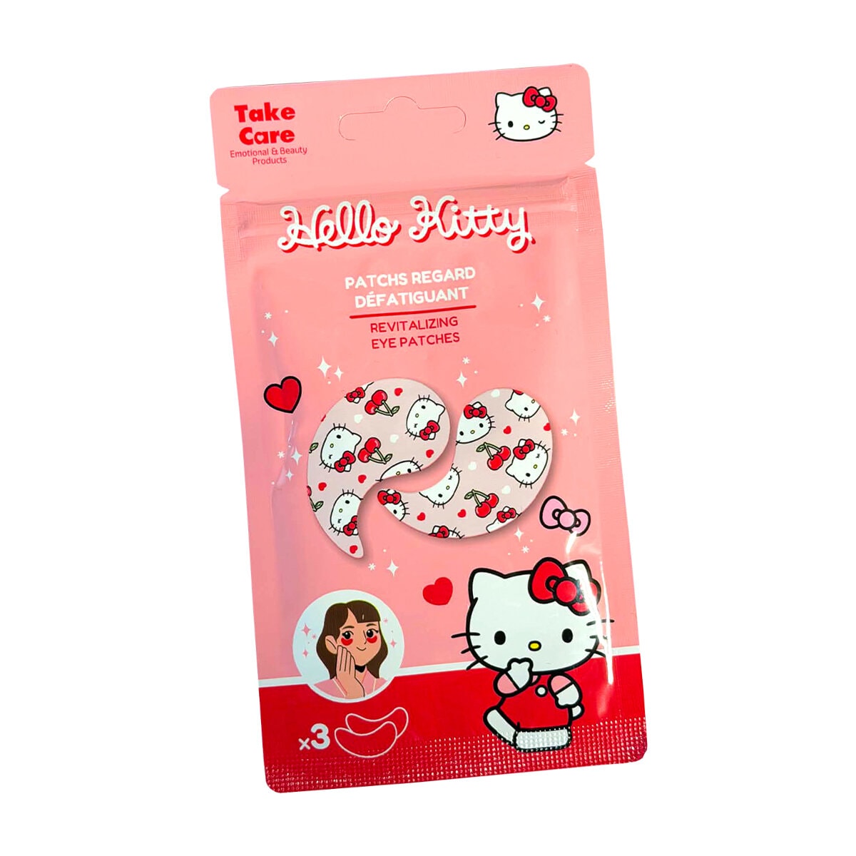 Eye Patch Mask - Hello Kitty Anti-Fatigue 3-pack