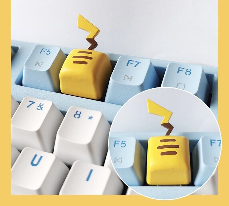 Artisan keycap Pikachu