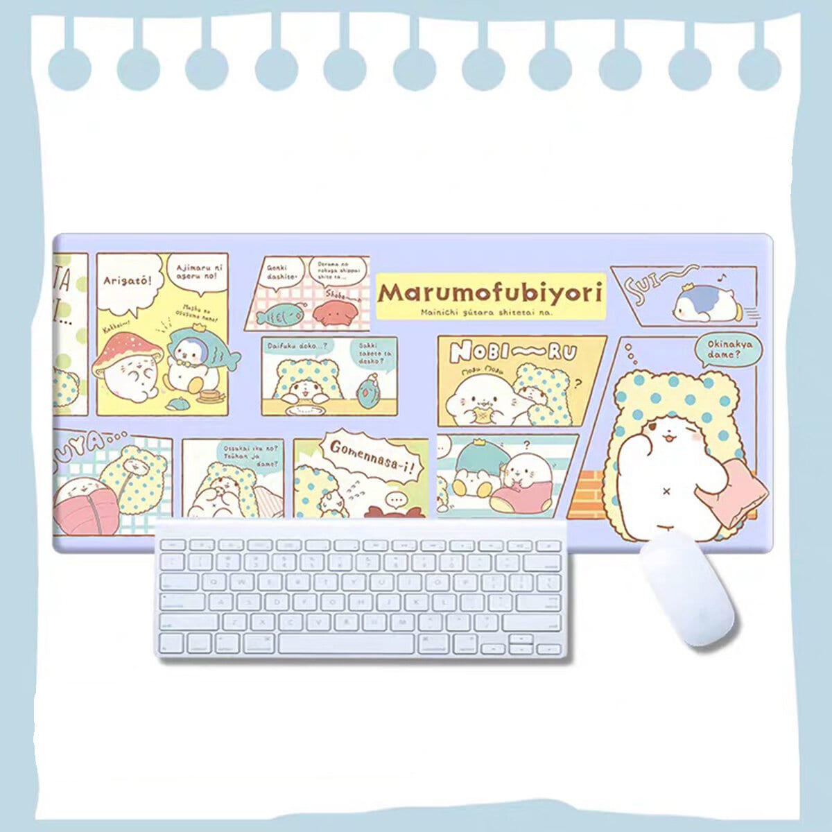 Stor musmatta - Marumofubiyori Comic Strip